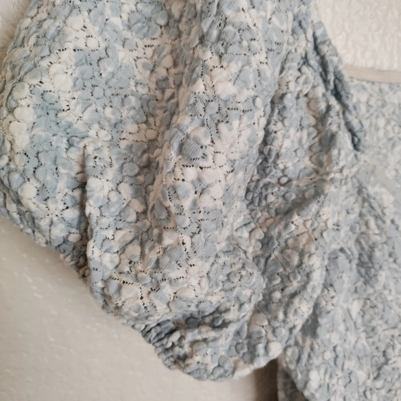 Free People Oh Baby Lace Crop Top In Tea Combo Sz M - Picture 6 of 10